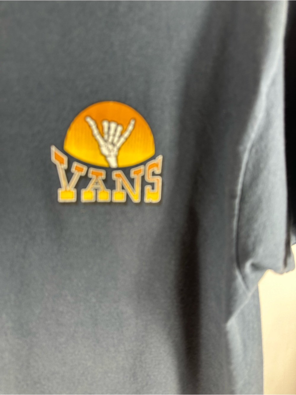 Vans black T-shirt with goofy logo size medium